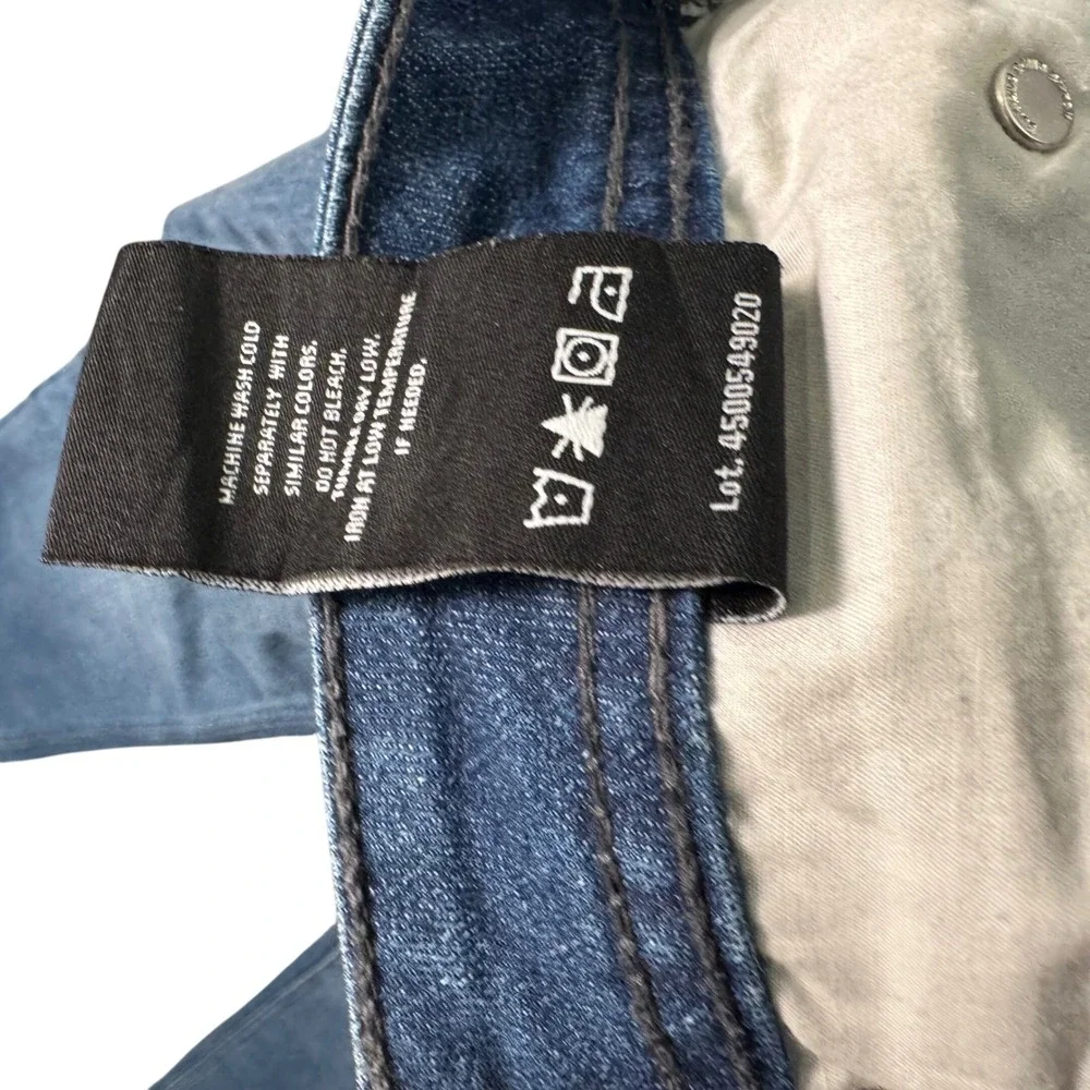 Buffalo David‎ Bitton Jackson Jeans Men 32x32 Blue Straight Stretch 35x32 Actual